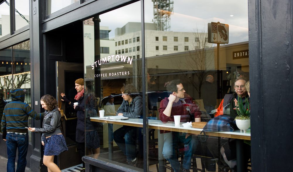 POPULÆR: Stumptown er Oregons mest kjente kaffebrenneri og kafé-konsept.