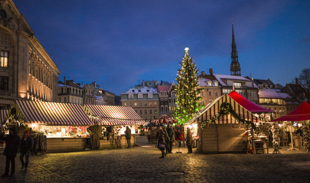 LIKER JUL: Julemarkedene er blant Rigas store attraksjoner i førjulstida.