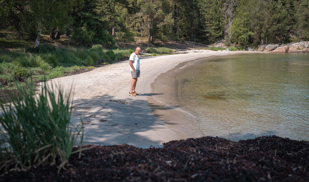 SYDENFØLELSE: Noen steder i den stockholmske skjærgården, som her på Ålö, er det rene sydenstemningen.