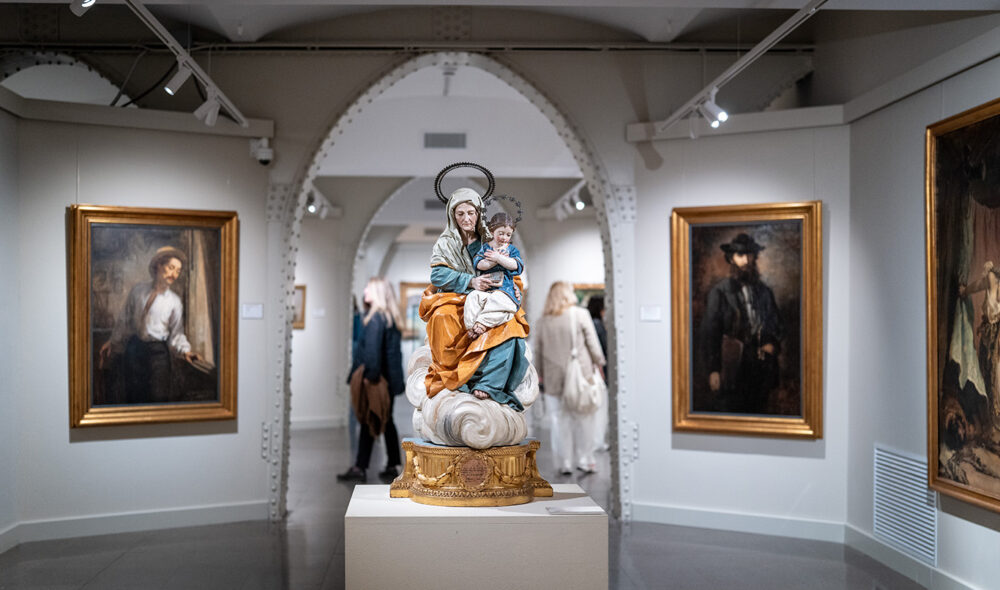 KUNSTMUSEUM: I museet i Montserrat er flere kjente kunstnere representert, blant annet Dalí og Caravaggio.