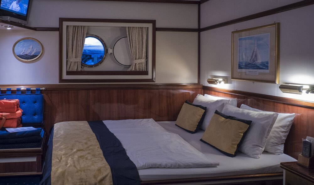 STORE NOK: Lugarene på klipperskipene er ikke av de største, men holder god kvalitet.