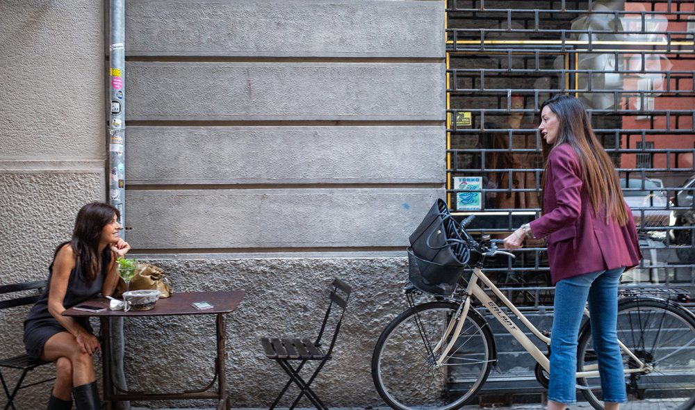 MØTEPLASS: I Parmas mange smug er det mange strålende møteplasser.