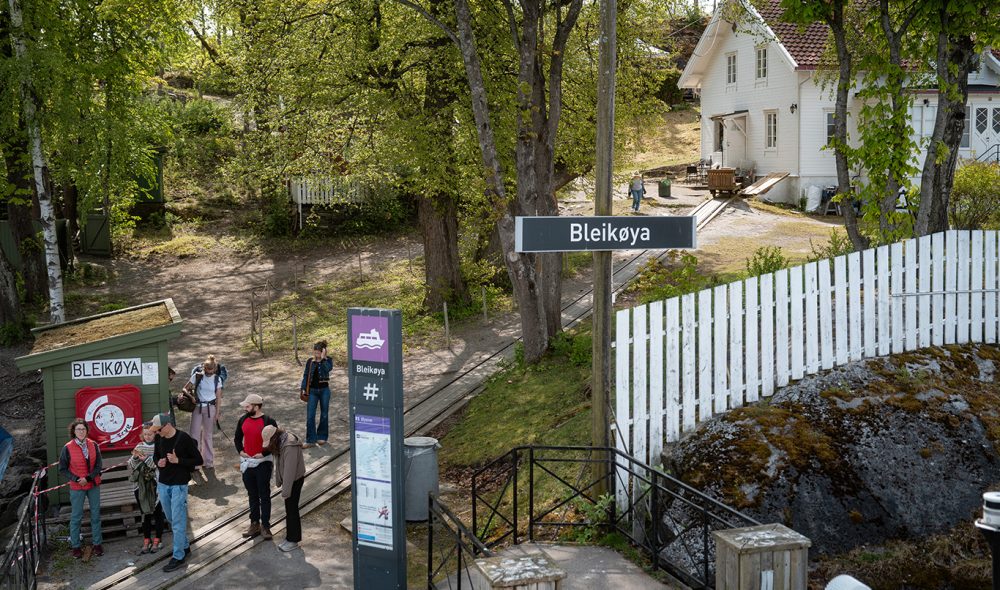 LETT TILGJENGLIG: De elektriske fergene fra Rådhusbrygga i Oslo sentrum går i skyttel mellom øyene i indre Oslofjord.