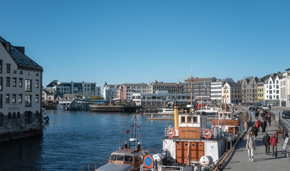 SUNDET: Gangveiene i havna er rustet opp og mer tilgjengelig.