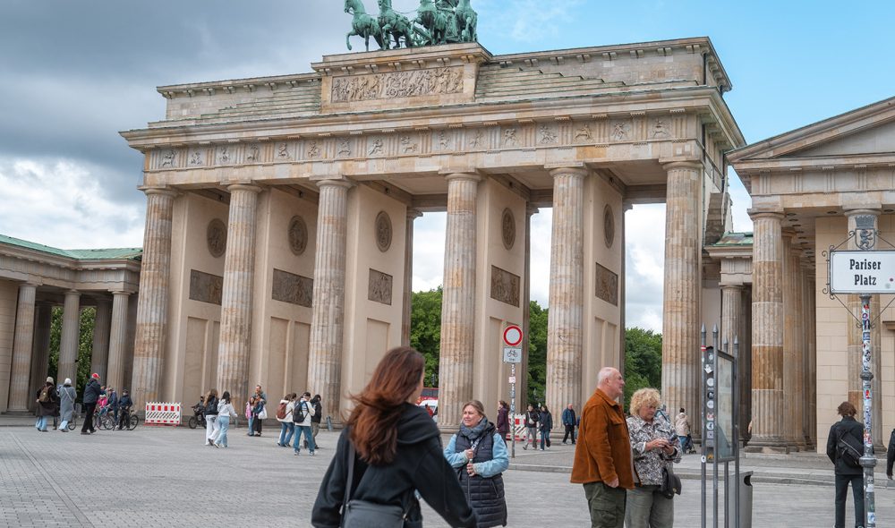 EPISENTER: Brandenburger Tor var og er fortsatt stedet de aller fleste er innom.